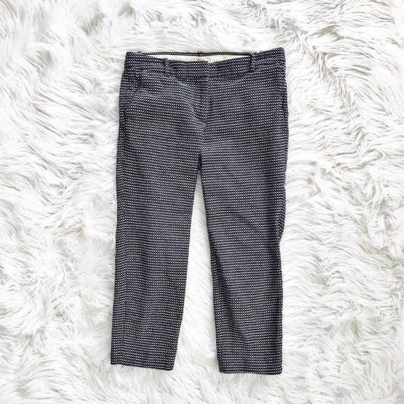 J. Crew Pants - J. Crew textured cafe capri pants